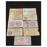 US issued military payments certificates