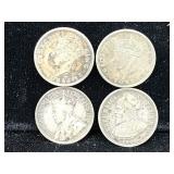 4-Foreign Silver coins