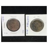1831 & 1852 U.S. Large Cents