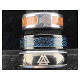 3-Titanium rings jewelry