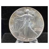 1998 Silver eagle 999 Silver 1 oz