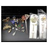 Bag of costume jewelry