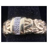 14K Gold Ring 3.8g sz 8