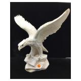 A. Giannelli Italian Alabaster Eagle Sculpture.