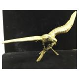 Brass Eagle Sculpture