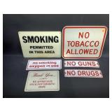 No Smoking Signs and More