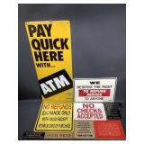 Money Related Signage