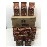 Starbucks House Sealed Case Coffee Whole Bean. 12
