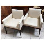 2-cream armchairs from high end hotel8205290009