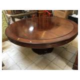 Large wood conference table, approx 72x30