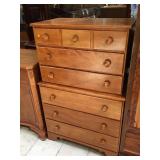 Ethan Allen tall dresser, approx 50 inches tall