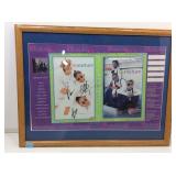 Autographed Immature Paper Book Cover. Unfolded