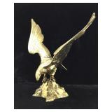 Brass Eagle Sculpture