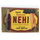 NEHI Beverages By RC Cola  Metal Sign. 17x11