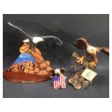 Resin Eagle Sculptures
