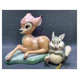 Bambi & Thumper Walt Disney Classics Figurines w