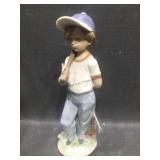 Lladro 7610 Dispuesto a Jugar Porcelain Figurine