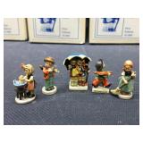 NIB Hummel Miniature Bronze Figurines.  Approx