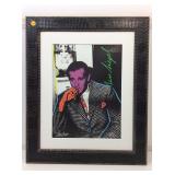 Signed Enhanced Pop Art Print on Canvas. 20x24