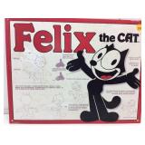 Felix The Cat Metal Sign 16x13