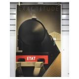 Pierre Fix-Masseau Exactitude Travel Poster. 1979