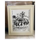 Picasso Long Live Peace Art Print from high end