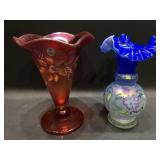 Fenton Hand Painted Vases