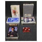 Vegas World and Bob Stupek Playing Cards and Dice