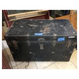 Large Vintage trunk, approx 40 inches long