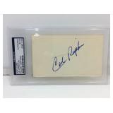 Signed Cal Ripken Sr. PSA/DNA Certified Cased