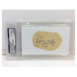 Signed Robin Yount PSA/DNA Certified Cased Index