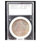 1884 O Silver Morgan dollar MS