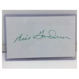 Signed Billy Gardner (1961 Yankees)  PSA/DNA