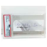 Signed Ed Whitey Ford PSA/DNA Certified Cased