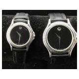 His and hers Genuine Movado watches