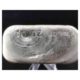 10oz Silver 999 pure Silver LAS VEGAS COIN CO