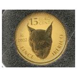 1/10 oz Gold 999  2022