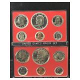 2- US coin proof sets 1970