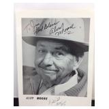 Signed Alvy Moore Dedicated 8x10 Photo. From The