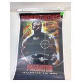 Signed Predator Arnold Schwarzenegger 11x17