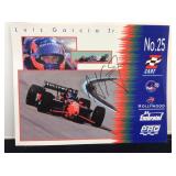 Signed Luiz Garcia Jr. 8x10 Stats Print. From The