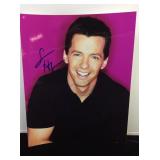 Signed Sean Hayes 8x10 Photo. From The Art Of