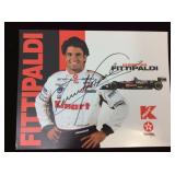 Signed Christian Fittipaldi 8x10 Photo. From The