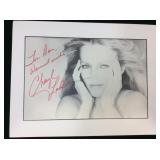 Signed Cheryl Ladd Dedicated 8x10 Print. From The