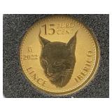 1/10 oz Gold 999  2022