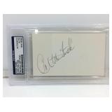 Signed Carlton Fisk PSA/DNA Certified Cased Index