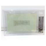 Signed Mel OTT BAS Certified Cased Signature Cut