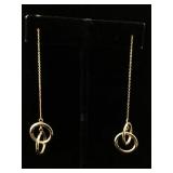 14K Gold earrings 1.2g