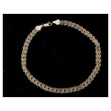 14K Gold bracelet 3.6g sz 10"