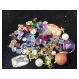 Gemstones taken from jewlery